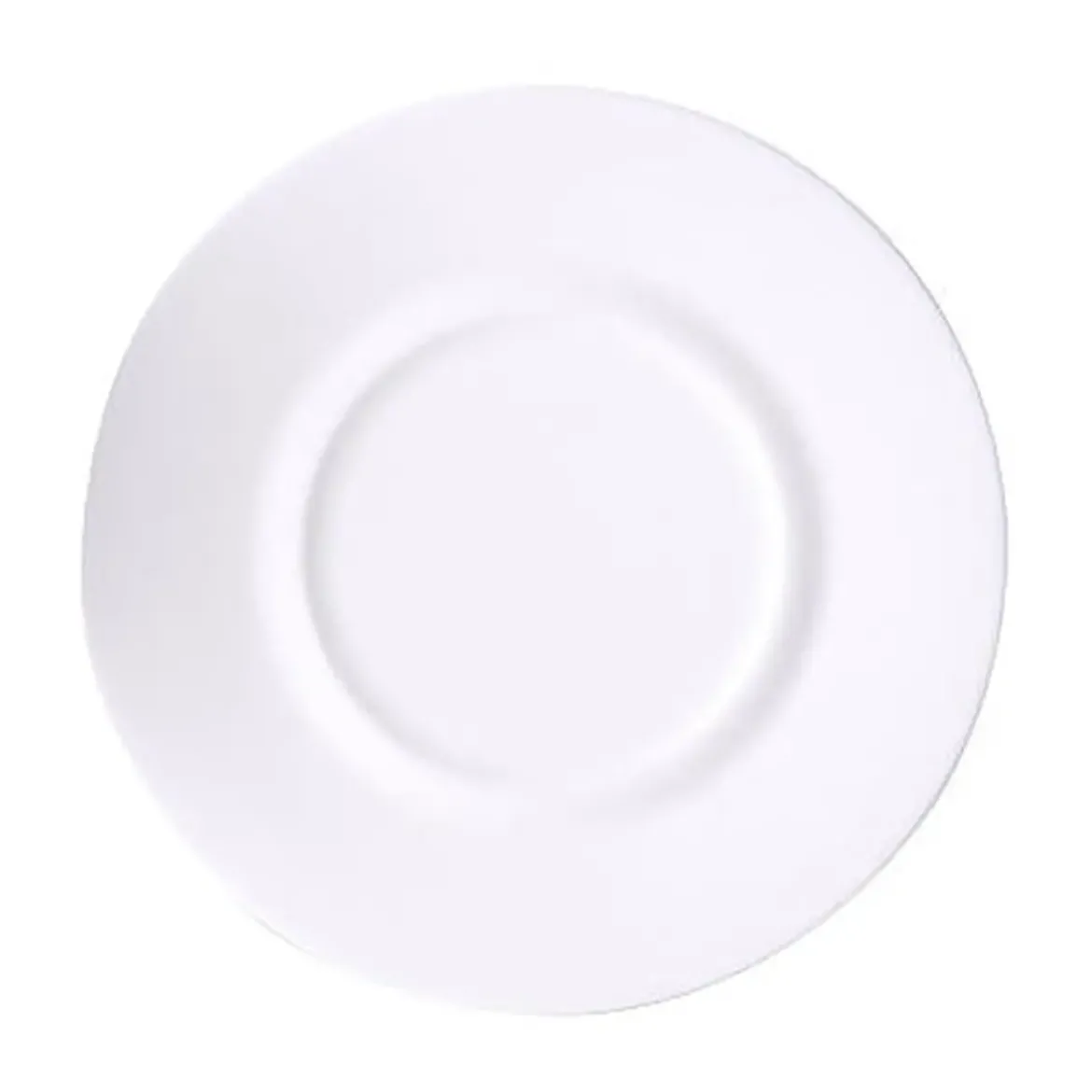 Dibbern Kaffee-Untertasse 16 cm Fine Bone China Konisch-Zylindrisch weiß