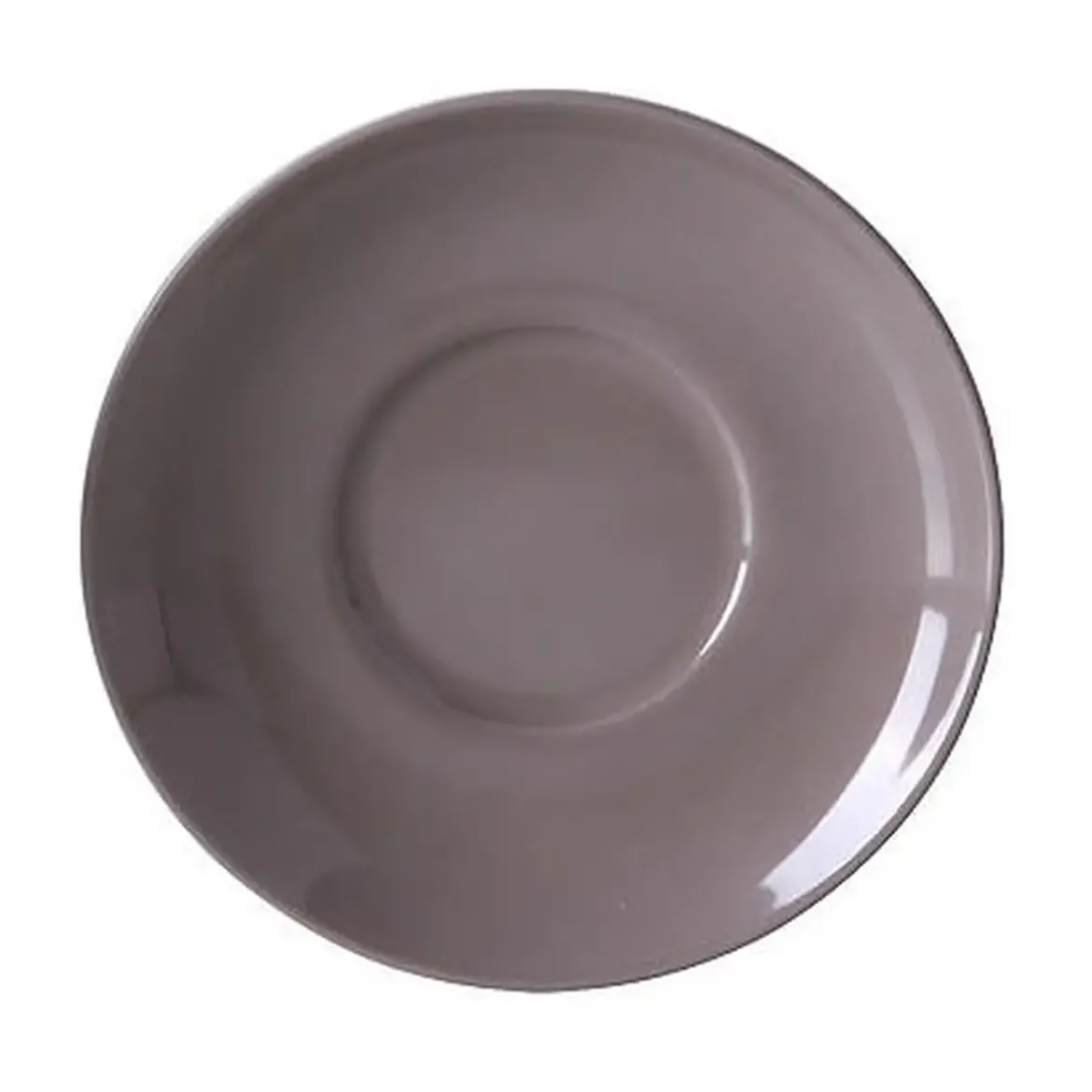 Dibbern Kaffee-Untertasse 15 cm Solid Color Kiesel