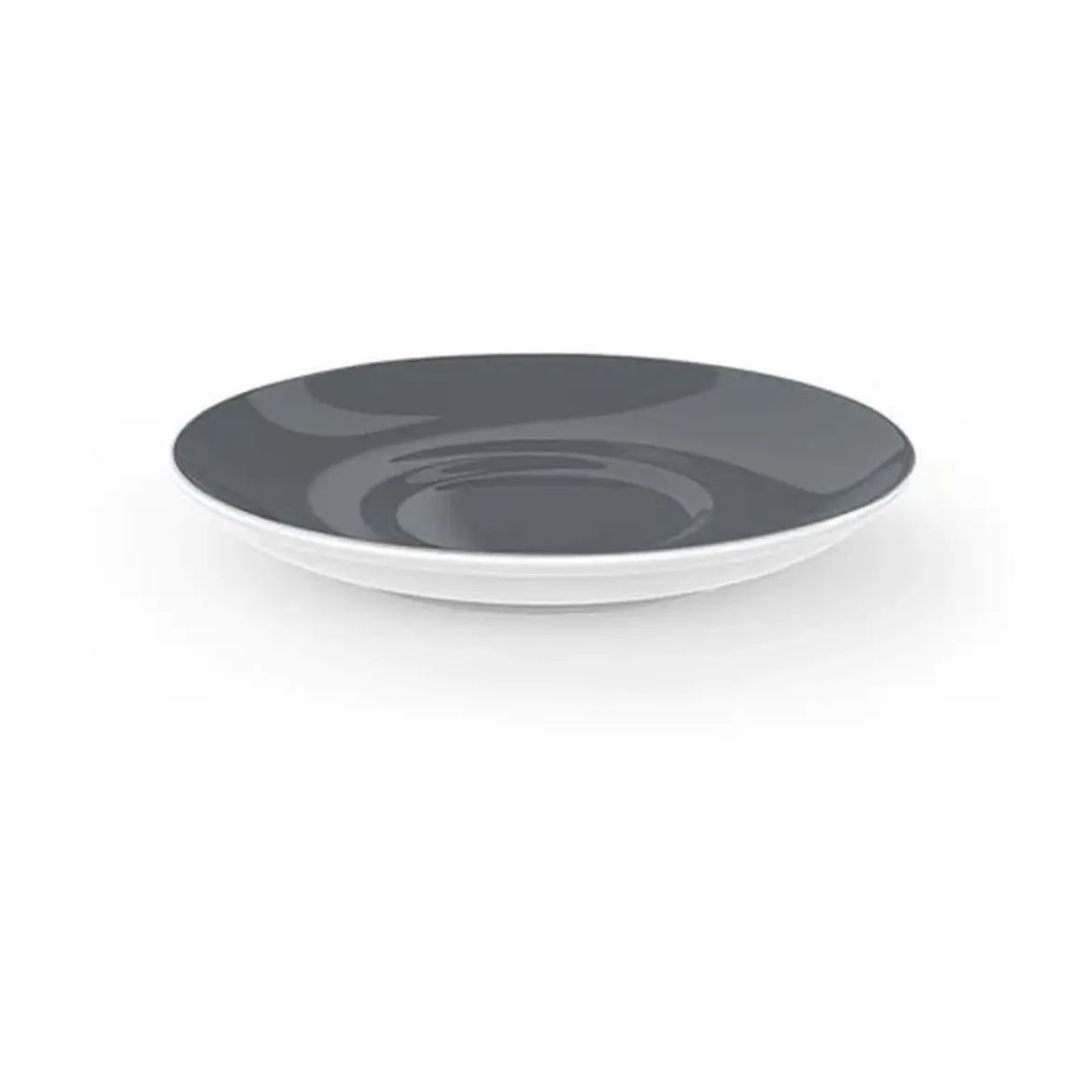 Dibbern Kaffee-Untertasse 14 cm Solid Color Anthrazit