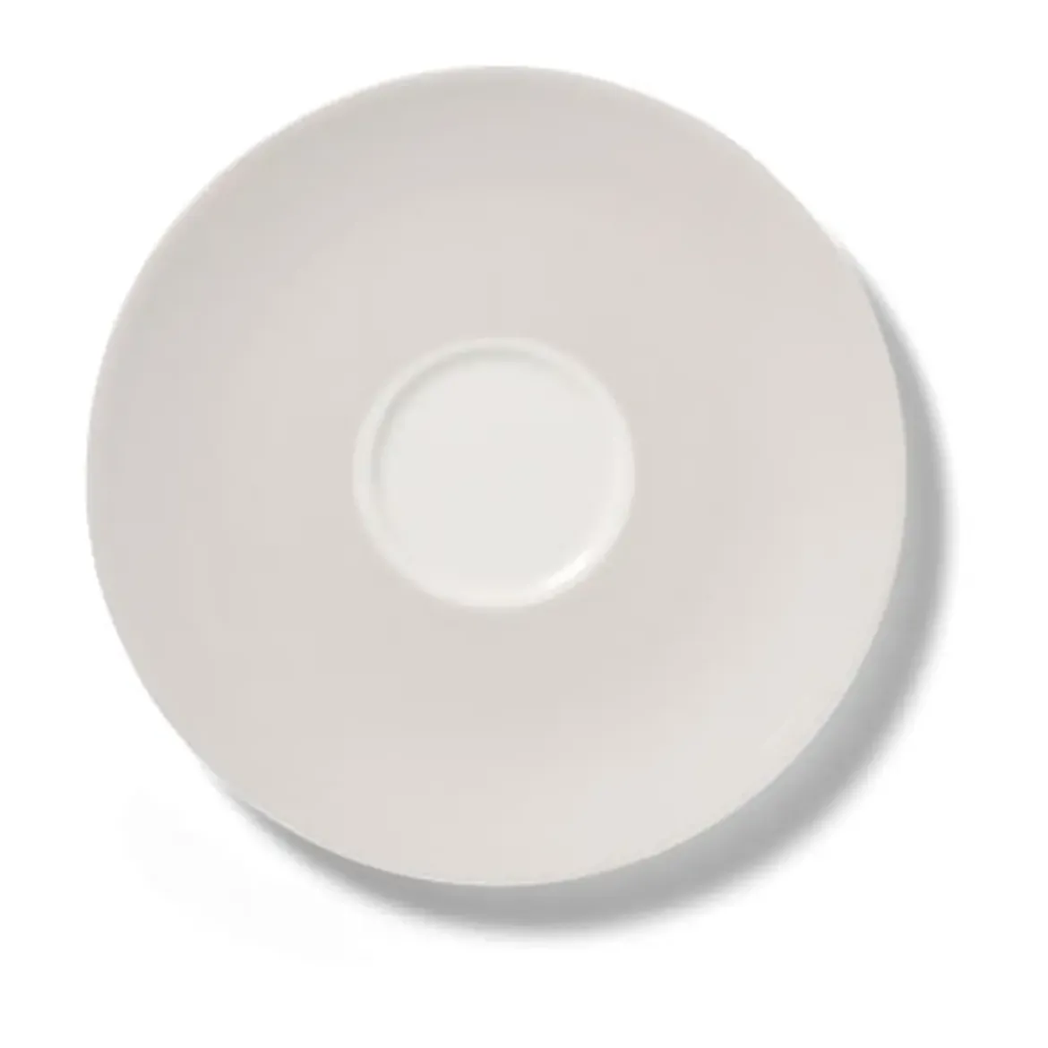 Dibbern Kaffee-Untertasse 16 cm Pastell Grau