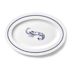 Dibbern Platte 33 cm Solid Color Brasserie Marine
