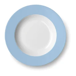 Dibbern Suppenteller 23 cm Solid Color Morgenblau