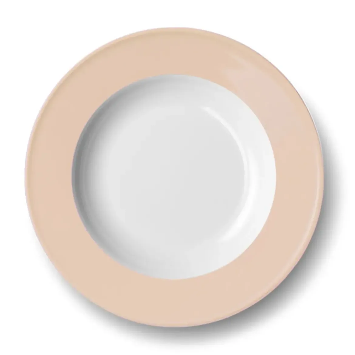 Dibbern Suppenteller 23 cm Solid Color Peach