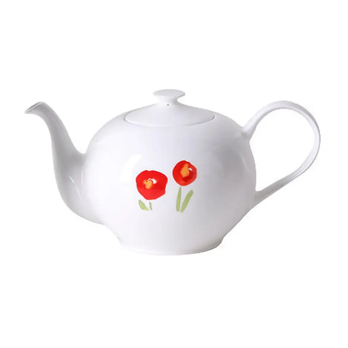 Dibbern Teekanne rund 1,30 L Impression Mohn
