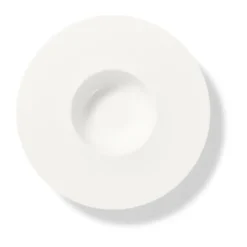 Dibbern Teller tief 26cm breiter Rand Bone China Pure