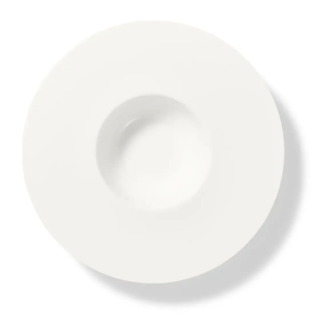 Dibbern Teller tief 26cm breiter Rand Bone China Pure