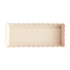 Emile Henry Kuchen-/Tarteform 15x36 cm Argile