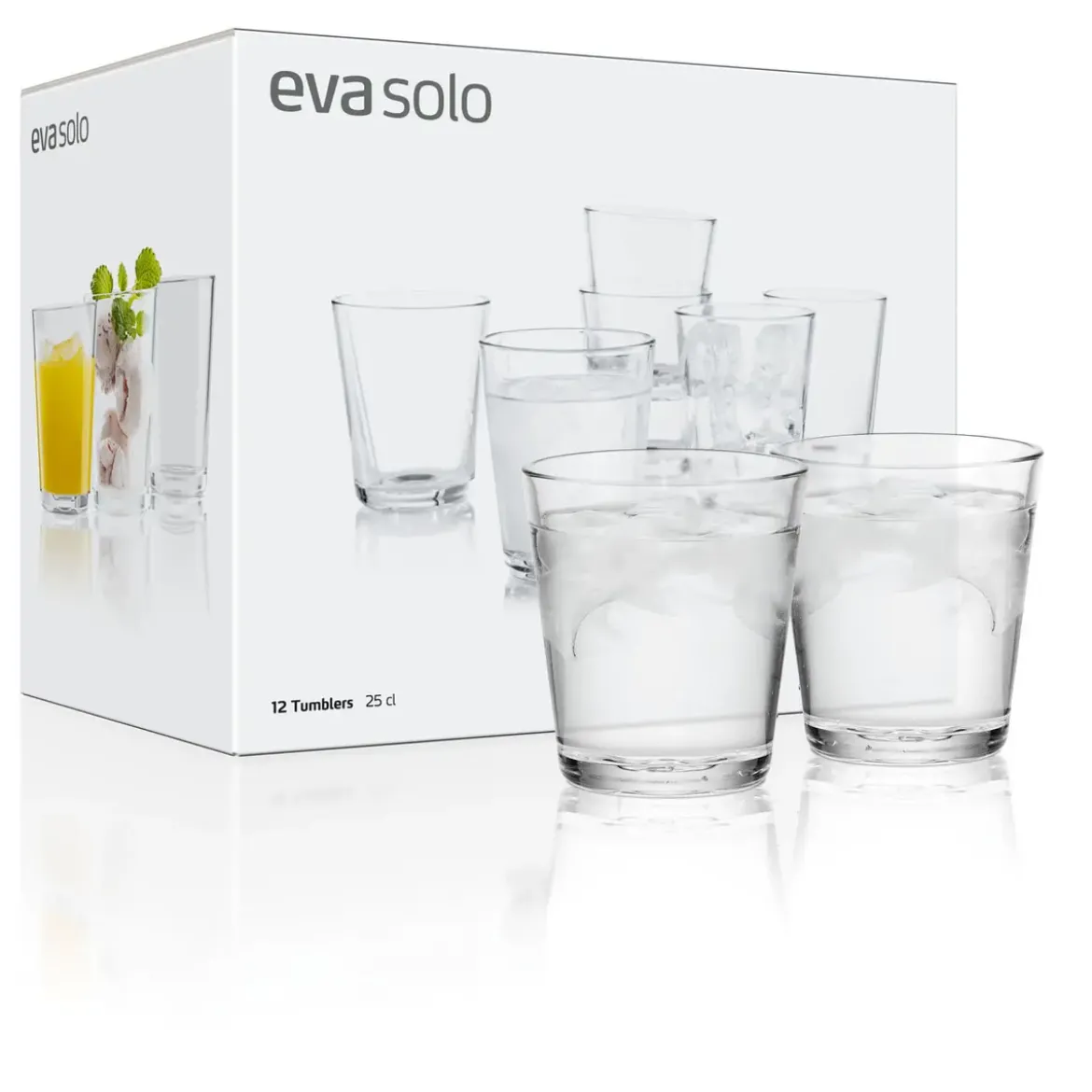 Eva Solo Glas 12er-Set klar