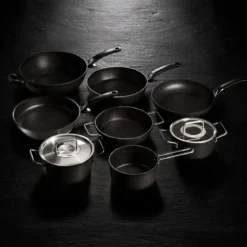 Fissler Bratentopf mit Glasdeckel 28 cm Adamant schwarz