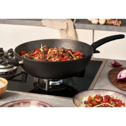 Fissler Wok 32 cm Adamant anthrazit
