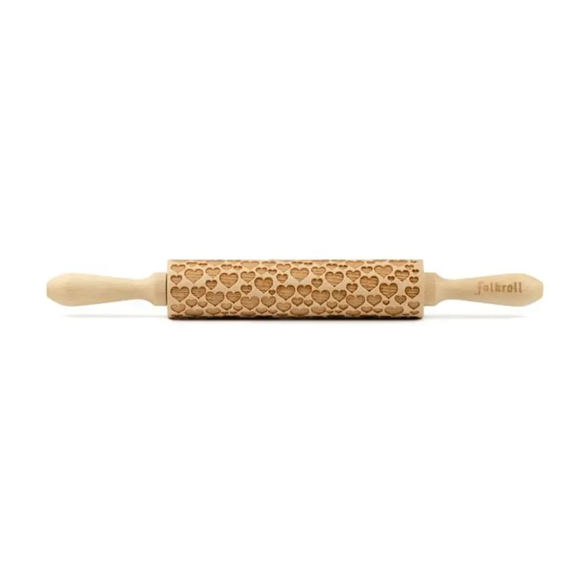 Folkroll Teigrolle medium Herzen