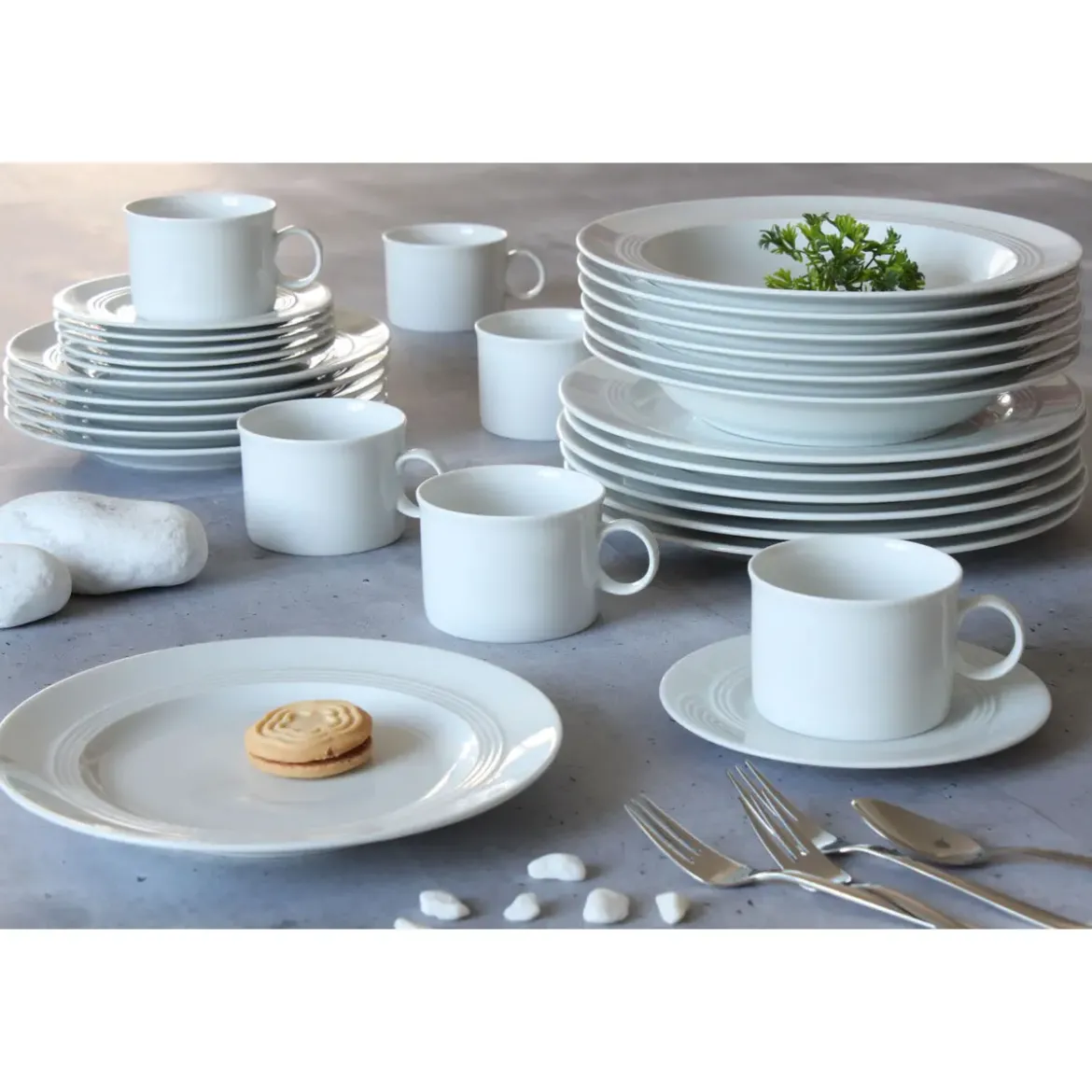 Friesland Untertasse 15 cm Jeverland Weiß