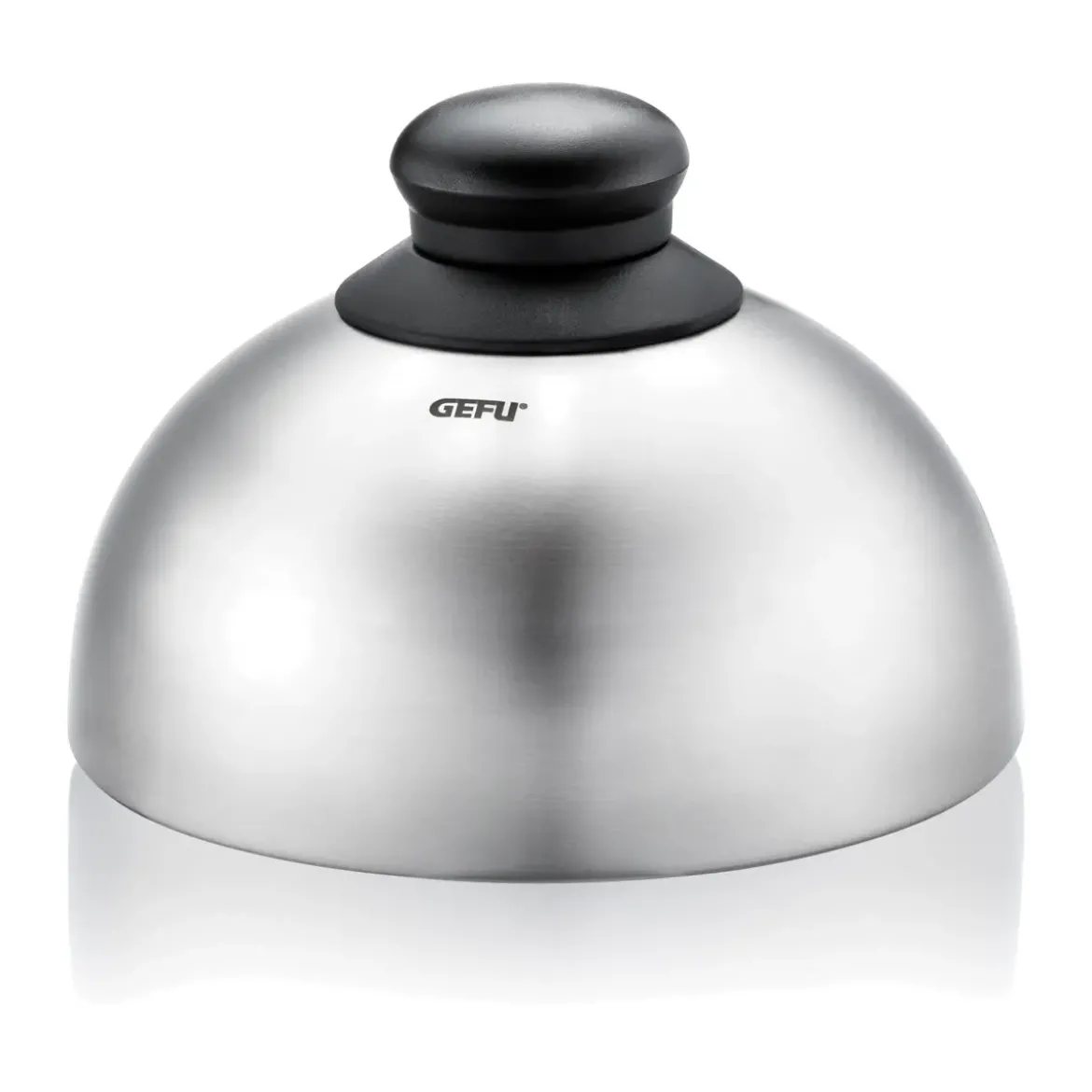 Gefu Burger- und Schmelzglocke 15 cm BBQ silber