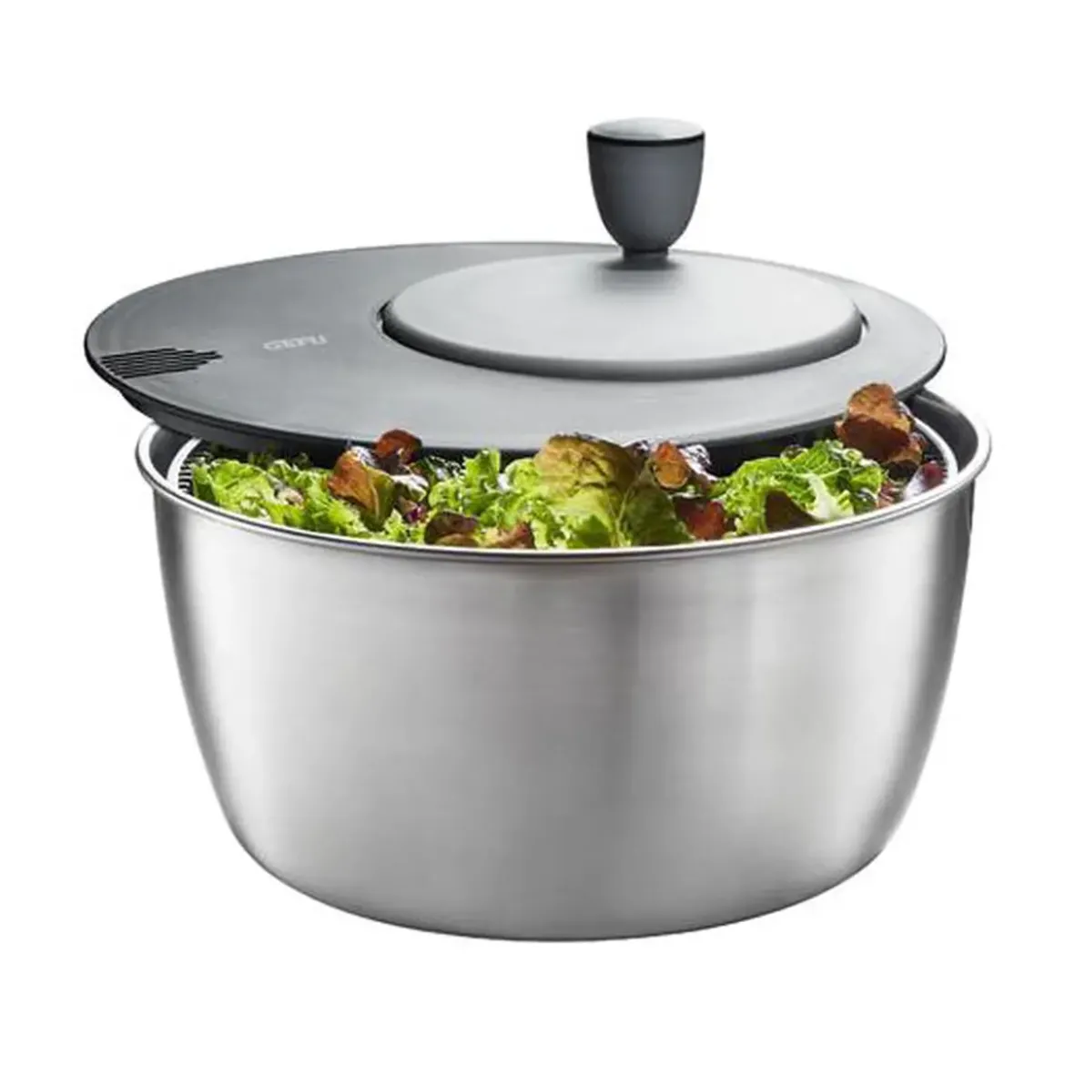 Gefu Salatschleuder 3,0 l Rotare edelstahl