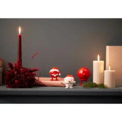 Hoptimist Santa Claus Bumble S 7 cm rot