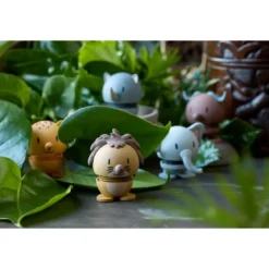 Hoptimist Soft Rhino 6 cm grey