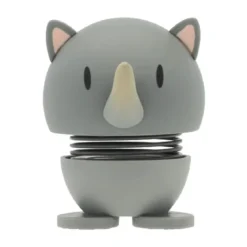 Hoptimist Soft Rhino 6 cm grey
