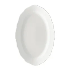Hutschenreuther Platte 35cm oval Maria Theresia Weiss