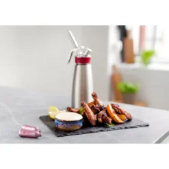 ISI Saucen-/Schlagsahnebereiter Gourmet Whip 0,5 l edelstahl