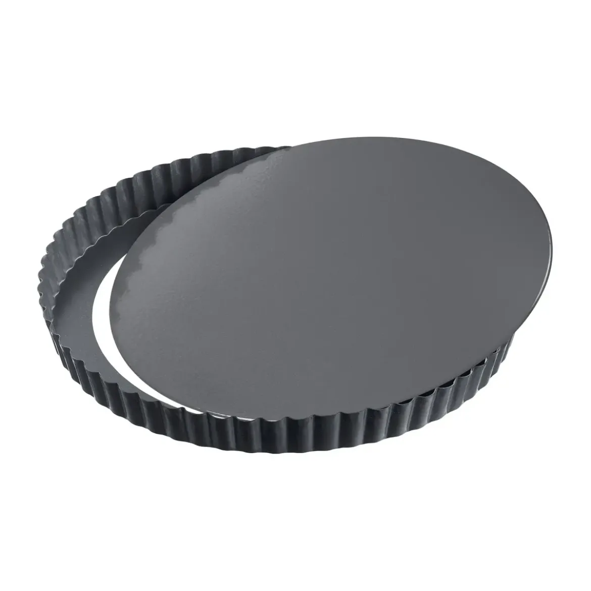 Kaiser Quicheform 32 cm La Forme Plus schwarz