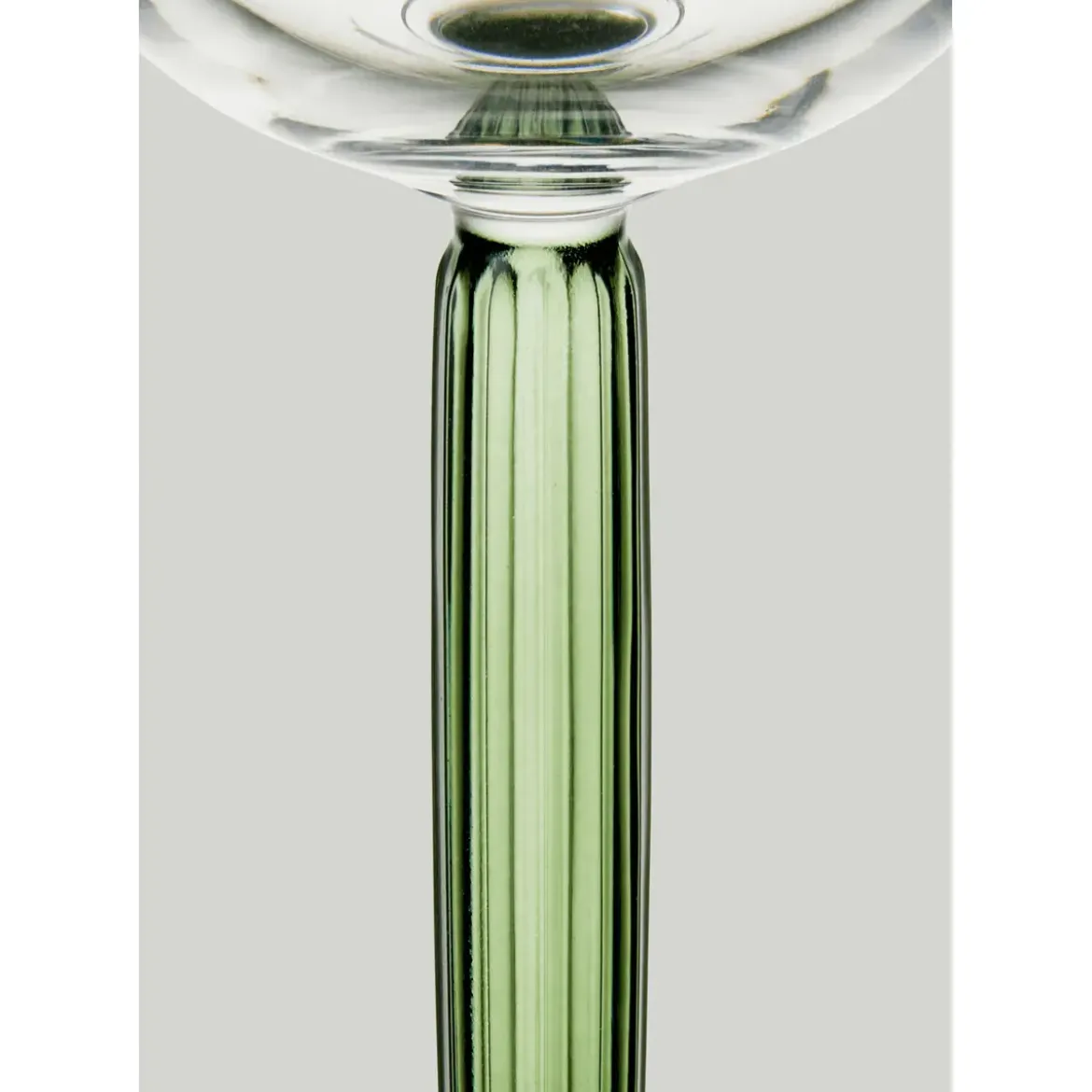 Kähler Champagnerglas 2er-Set Hammershoi grün