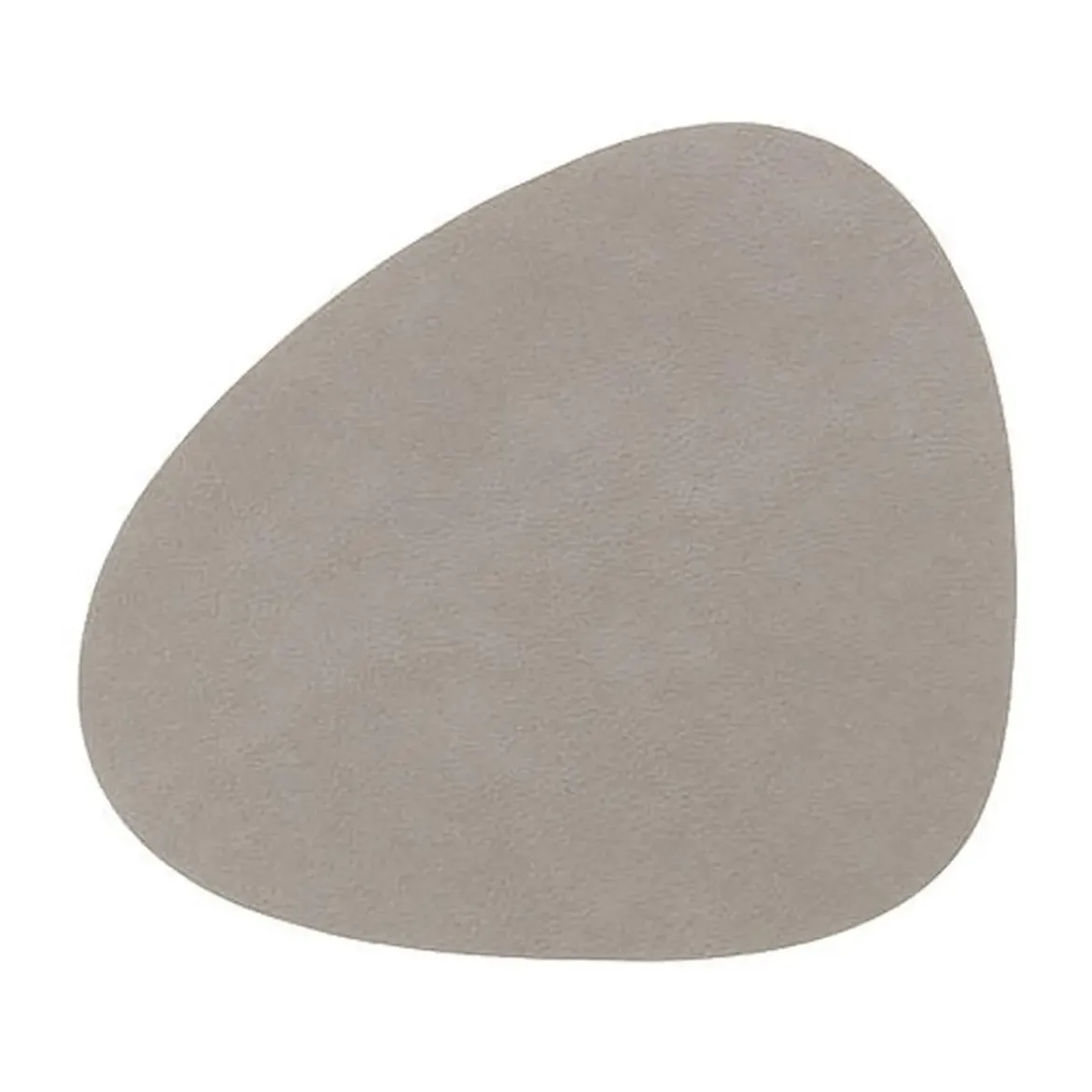 LINDDNA Glasuntersetzer 11x13 cm Curve Nupo light grey