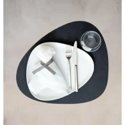 LINDDNA Tischset L 37x44 cm Curve Nupo black