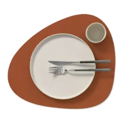 LINDDNA Tischset L 37x44 cm Curve Nupo rust