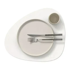LINDDNA Tischset L 37x44 cm Curve Nupo pure white