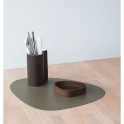 LINDDNA Tischset L 37x44 cm Curve Serene moss