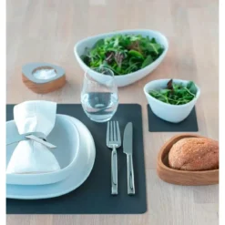 LINDDNA Tischset L 35x45 cm Square Nupo black