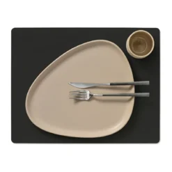 LINDDNA Tischset L 35x45 cm Square Nupo black inck