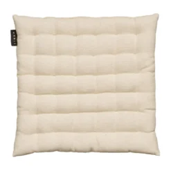 Linum AB Sitzkissen 40x40 cm Pepper cremebeige