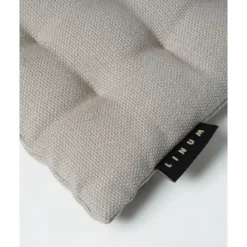Linum AB Sitzkissen 40x40 cm Pepper hellgrau