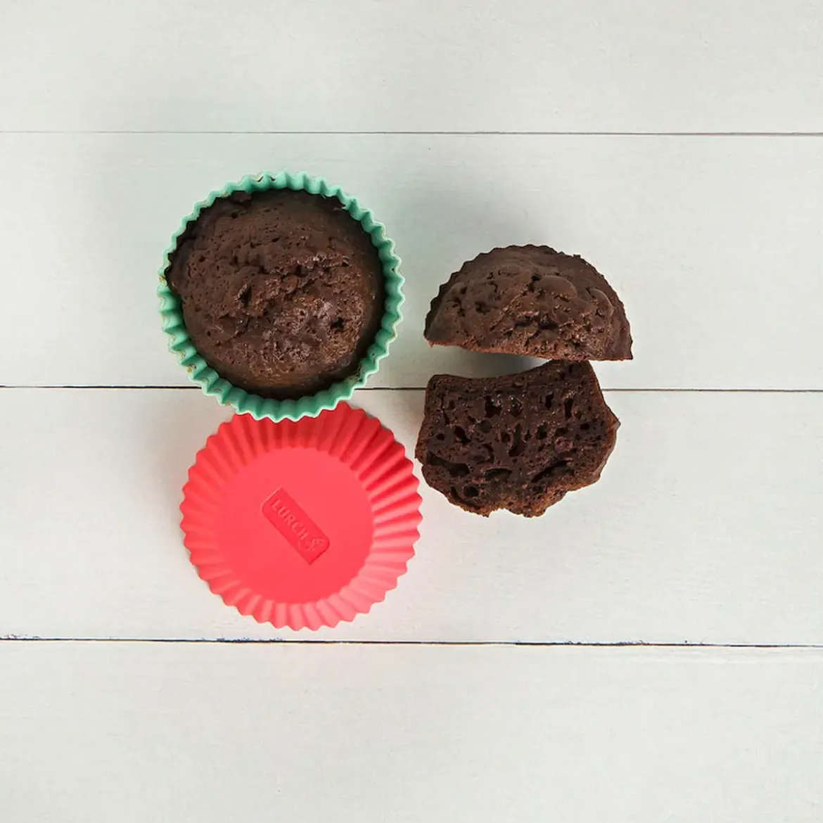 Lurch Muffinförmchen 12 Stück FlexiForm Muffinliner mehrfarbig