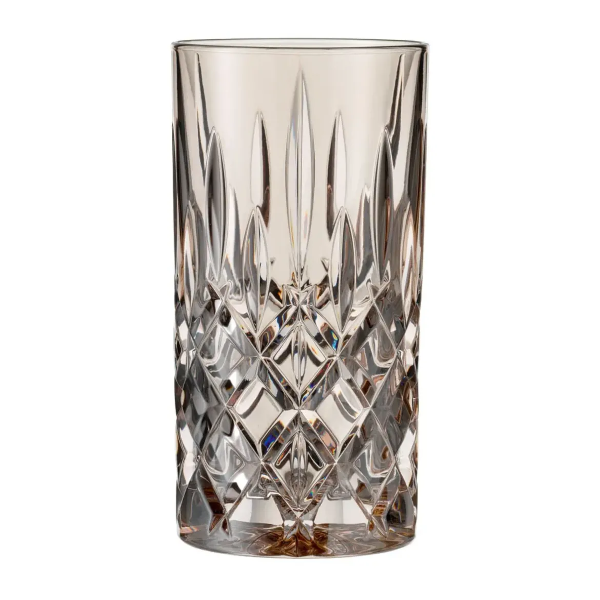Nachtmann Longdrinkglas 2er-Set Noblesse Taupe