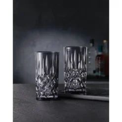Nachtmann Longdrinkglas 2er-Set Noblesse Smoke