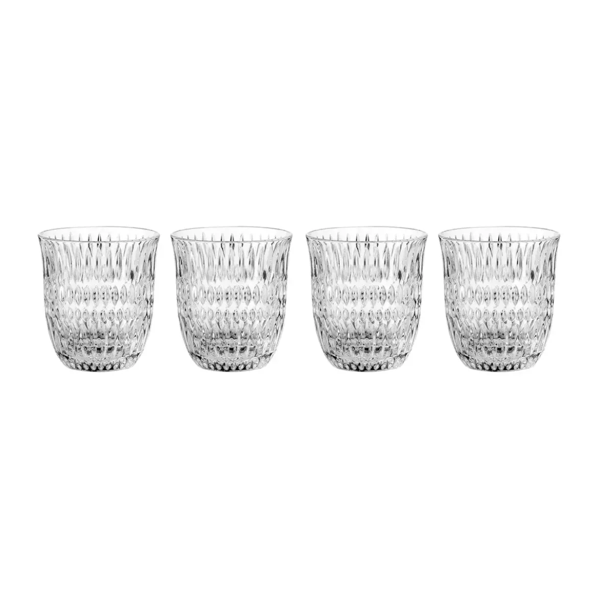 Nachtmann Wasserglas 4er-Set Ethno klar