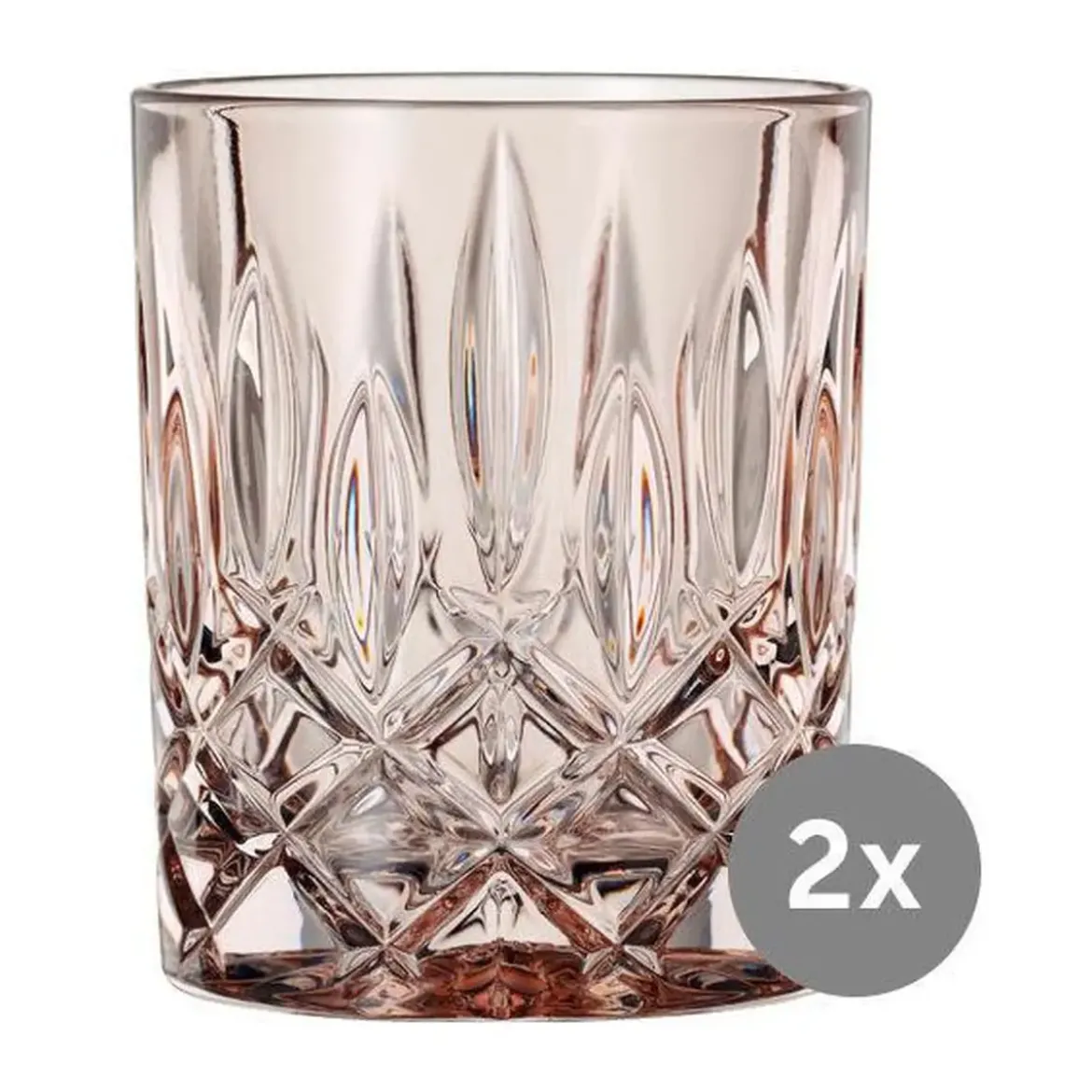 Nachtmann Whiskybecher 0,30 l 2 Stück Noblesse Fresh Colours Taupe