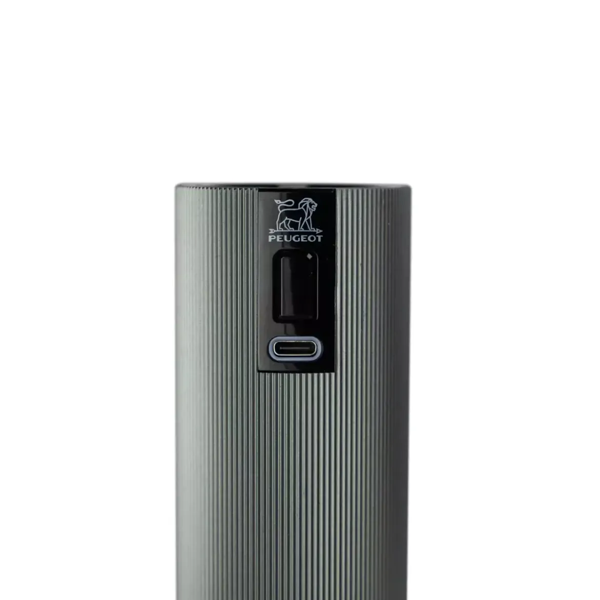 Peugeot Pfeffer- und Salzmühle 15 cm Line Elektrisch Duo u‘Select carbon/alu