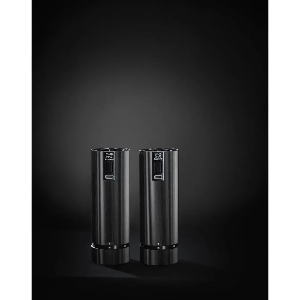 Peugeot Pfeffer- und Salzmühle 15 cm Line Duo u‘Select Night Electric