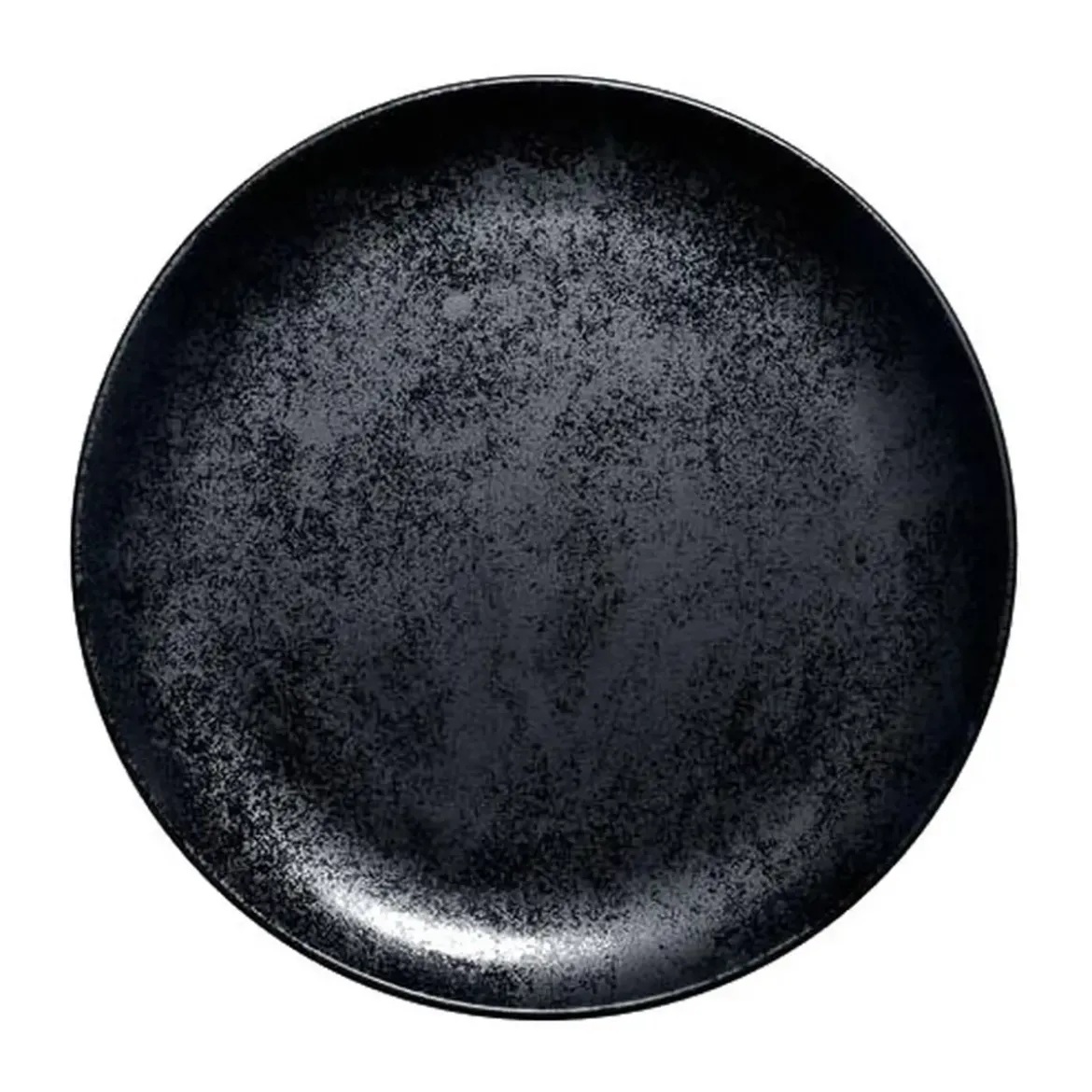 RAK Teller flach 27 cm Fusion Karbon Schwarz