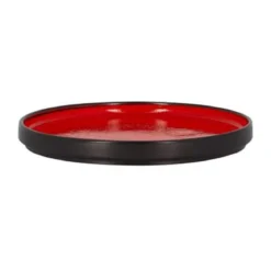 RAK Teller flach ohne Rand 23cm Fusion Fire rot