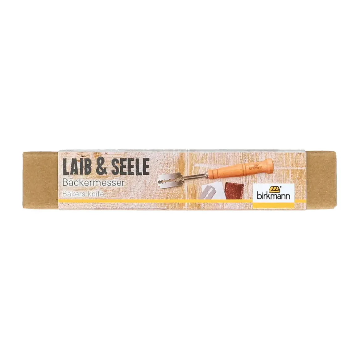 RBV Birkmann Bäckermesser 19 cm Laib & Seele Buche