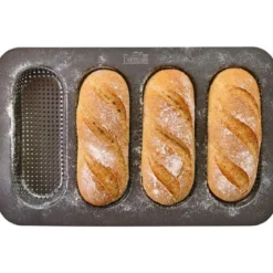 RBV Birkmann Mini Baguetteblech Mit Laib und Seele Antihaftbeschichtet