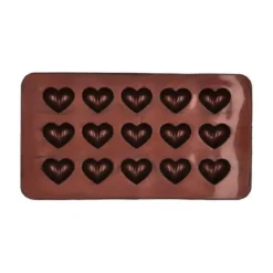 RBV Birkmann Pralinenform Herz 2er-Set Chocolaterie kupfer