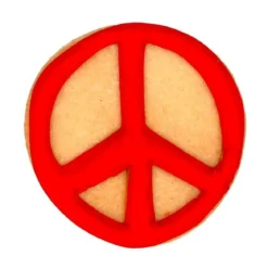 RBV Birkmann Präge-Ausstecher Peace 6 cm edelstahl
