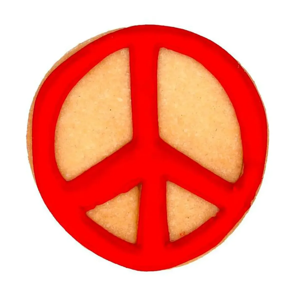 RBV Birkmann Präge-Ausstecher Peace 6 cm edelstahl