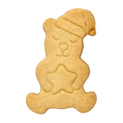 RBV Birkmann Präge-Ausstecher Weihnachtsteddybär mit Stern 7 cm edelstahl