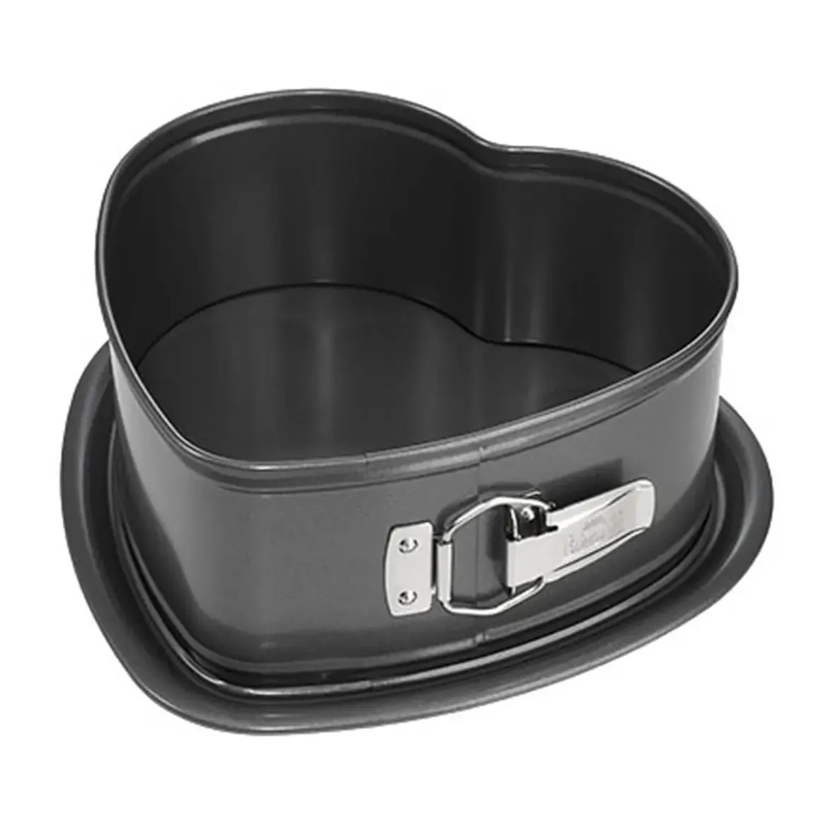 RBV Birkmann Springform Herz 22 cm Easy Baking schwarz